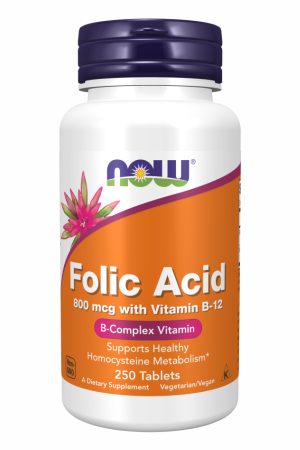Folic Acid 800mcg - 250 tabs (Пошкоджена етикетка)