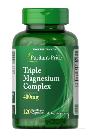 Triple Magnesium Complex 400mg - 120 caps (Пошкоджена банка)