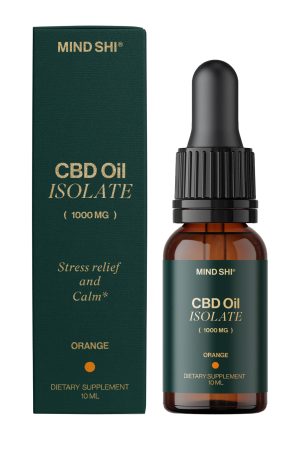 CBD Oil Isolate 1000 mg Orange - 10 ml (До 01.27)