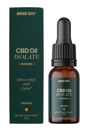 CBD Oil Isolate 2000 mg Orange - 10 ml (До 01.27)