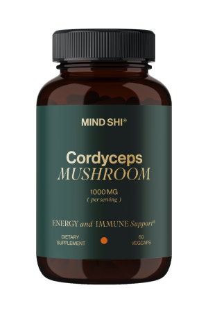 Cordyceps Mushroom 1000 mg - 60 vegcaps (До 02.27)