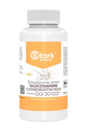 Glucosamine Chondroitin MSM & Hyaluronic Acid - 120 caps
