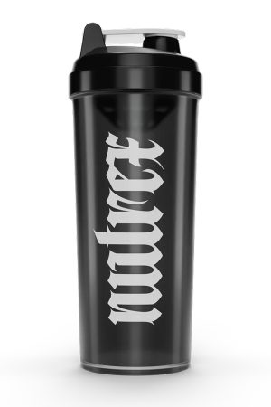 Logo Shaker - 740 ml Black/White (Plastic)