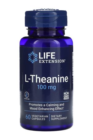 L-Theanine 100 mg - 60 vcaps (До 01.27)