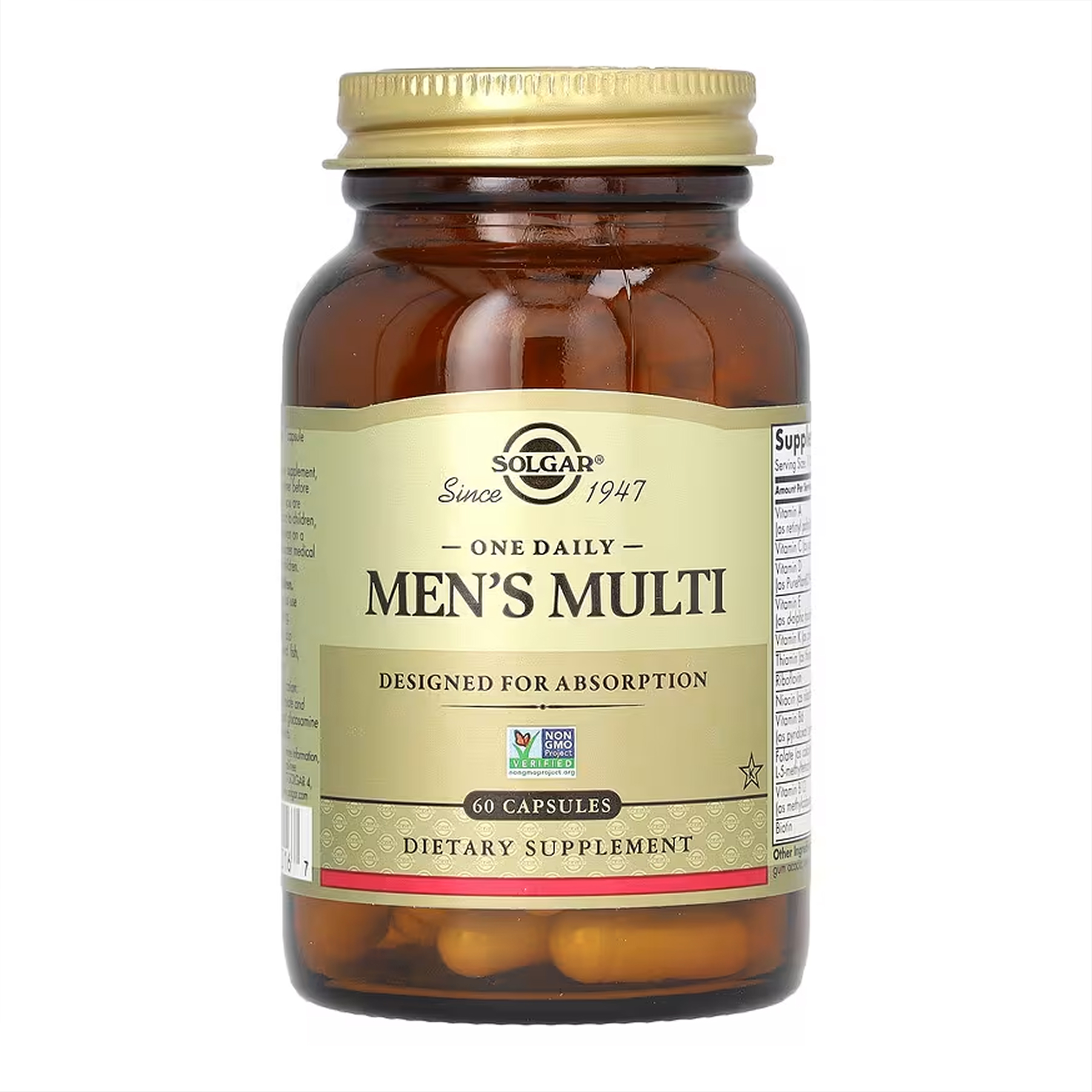 One Daily Men's Multi - 60 caps - Зображення 3