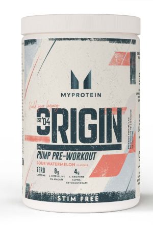 Origin Pre Workout Stim-Free Sour - 30 serv Watermelon