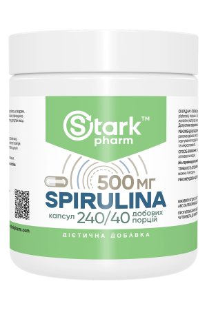 Spirulina 500mg - 240 caps