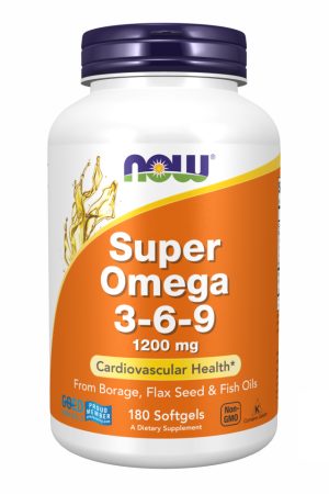 Super Omega 3-6-9 1200 mg - 180 sgels (Пошкоджена етикетка)