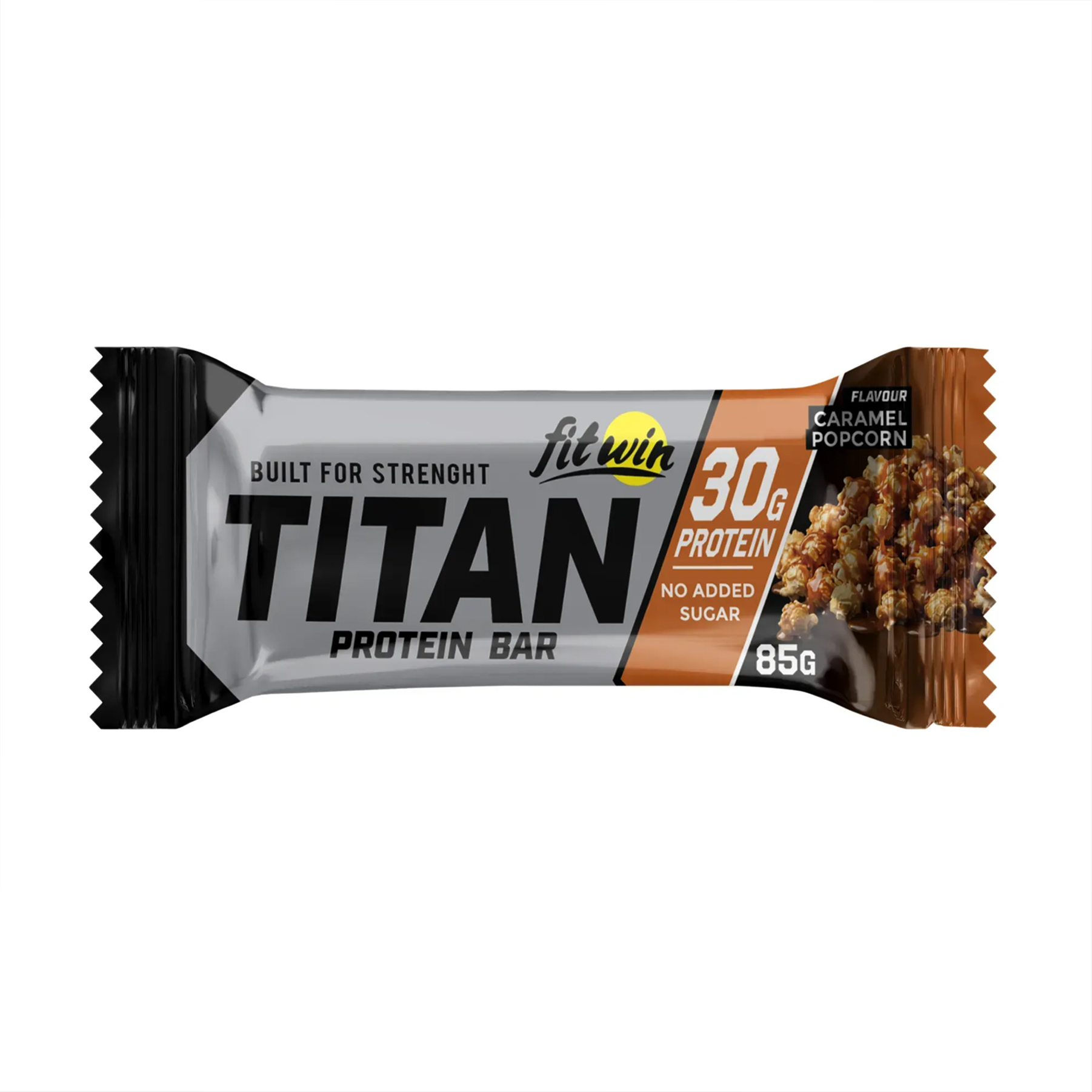 TITAN BAR - 9x85g Caramel Popcorn - Зображення 2