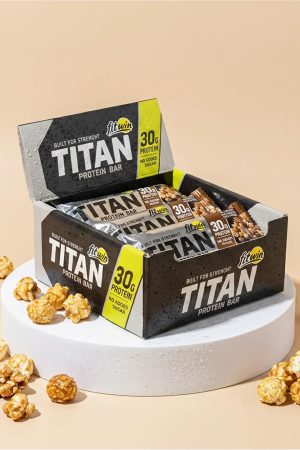 TITAN BAR - 9x85g Caramel Popcorn
