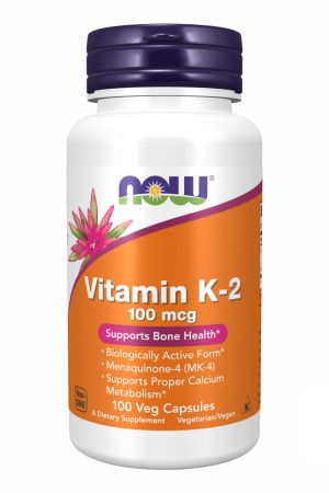 Vitamin K-2 100mcg - 100 vcaps (Пошкоджена банка)
