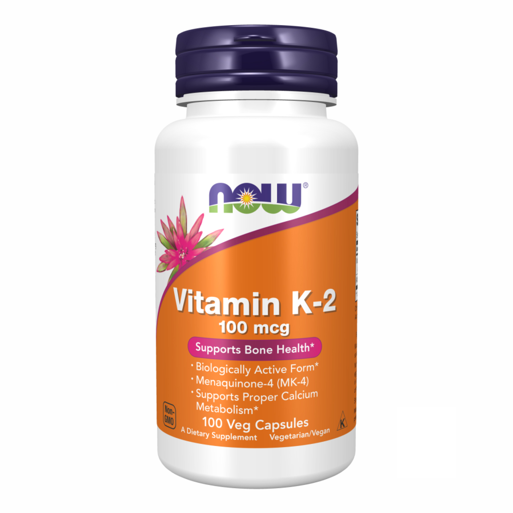 Vitamin K-2 100mcg - 100 vcaps (Пошкоджена банка)