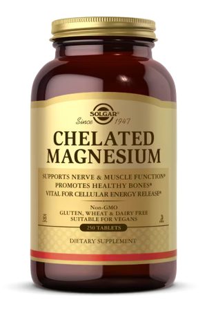 Chelated Magnesium - 250 tabs