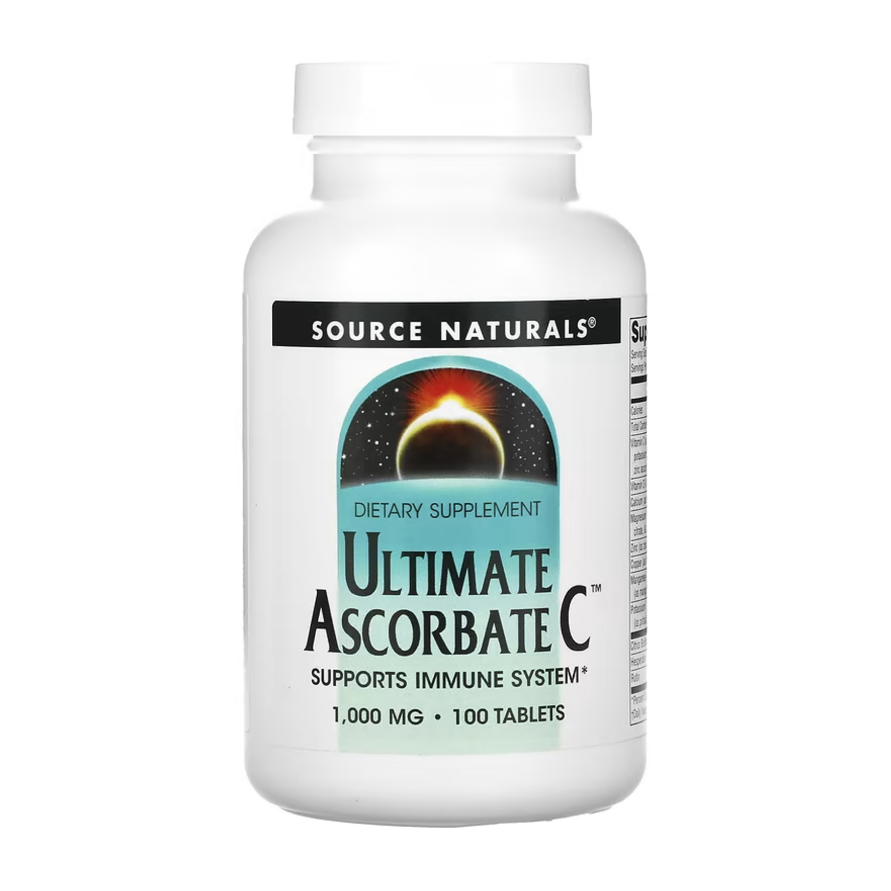 Ultimate Ascorbate C™ 1000mg - 100 tabs (Пошкоджена етикетка)