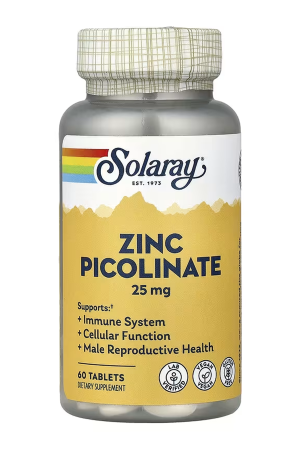 Zinc Picolinate 25mg - 60 tabs
