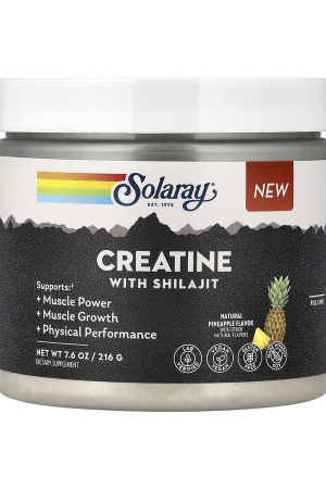 Creatine with Shilajit - 216g Natural Pineapple